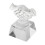 Transparante kristallen trofee, prijstrofee, accessoire 1