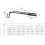 L Shaped Hexagonal Socket Wrench Repair Tool for Efficient-8mm 4