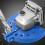 3-12mm Drill Bit Sharpener Drill Bit Grinding Attachment-Blue 3
