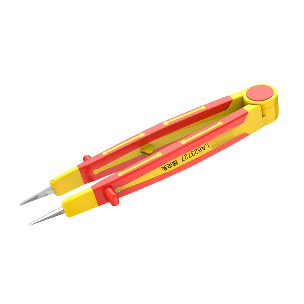 Insulated Tweezers For Prevents Accidental Electric-Fine Point 7754000324125