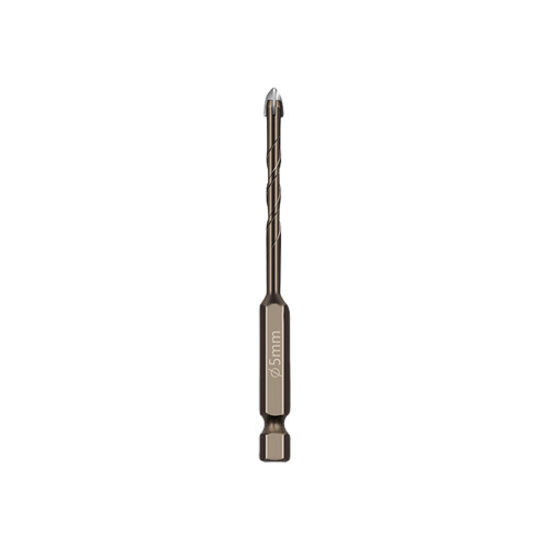 3-12mm Hexagonal Shank Helical Flute Tile Alloy Drill Bit-5MM