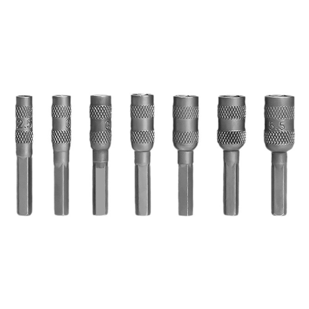 7Pcs Impact Drill Magnetic Hex Socket Nut Driver For Quick 7754000323173