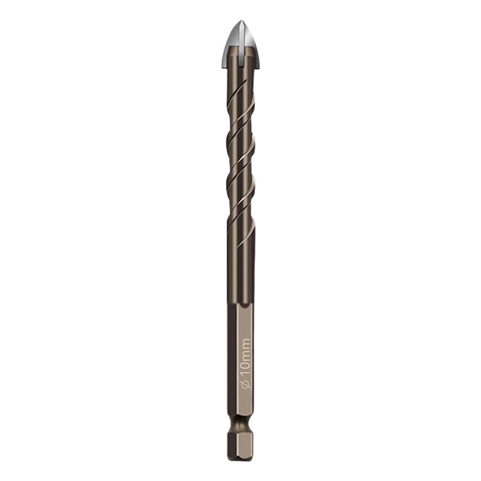 Helical Flute Alloy Drill Bit With Anti Slip Hexagonal-10Mm 7754000323975