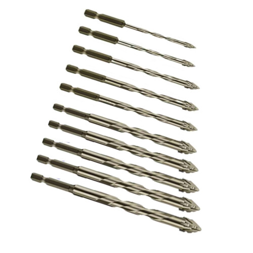 Titaniums Coated Carbides Drill Bit For Stone Glass Concrete-A