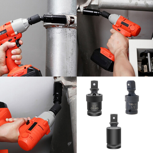 High Quality Impact Swivels Socket Set-One half steel ball 2