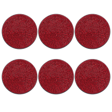Trendy auto-onderzetters met glittereffect, gemakkelijk schoon te maken, universele accessoires voor bekerhouders in de auto, geschikt voor dames en