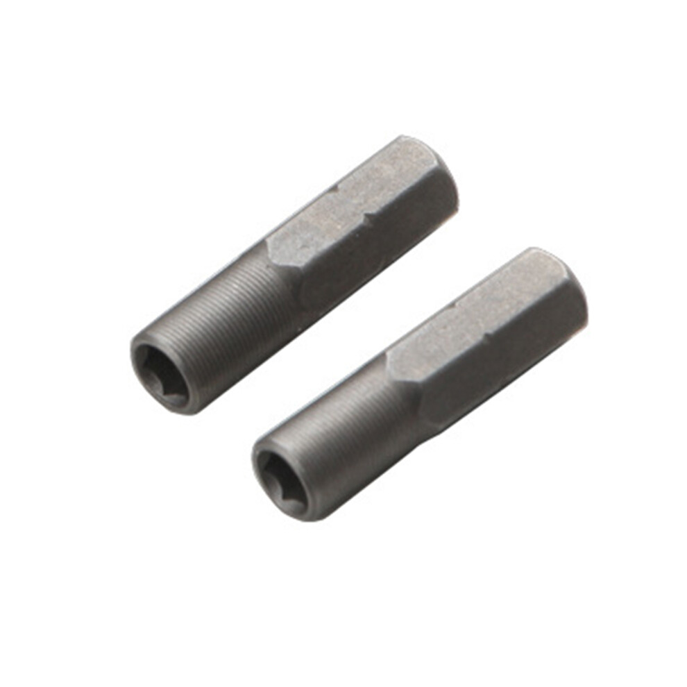2Pcs Hex Shank Converters 6.35Mm To 4Mm Magnetic-Sandblast 25Mm 7754000323326