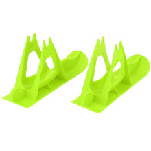 Kinder Snowboard- und Schlitten-Set mit Balanceboard Grün Robustes Kunststoff für Kinder