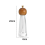 Moedor de pimenta manual com design elegante, núcleo de cerâmica e moagem totalmente ajustável e fácil de usar. 2