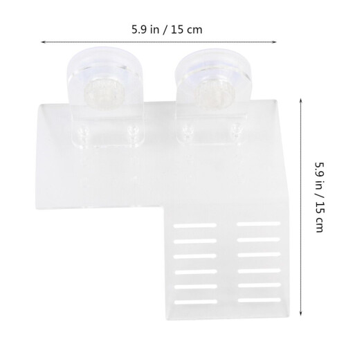 Turtle Dock Basking Platform Floating Pier with 2 Suction Cups Size S 1