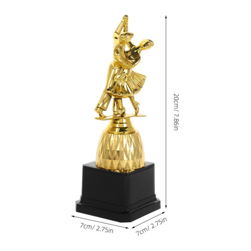 Plastic trofeebeker voor gouden 2