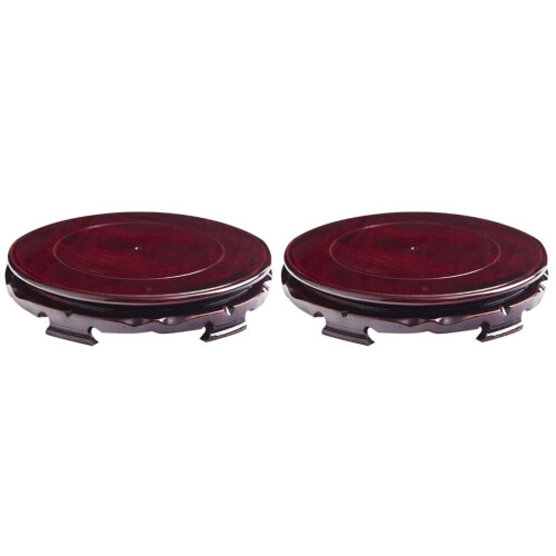 2 Untersetzer für Blumentöpfe als dekorative Schalen 1