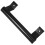 Door and handle, inner track, black 5