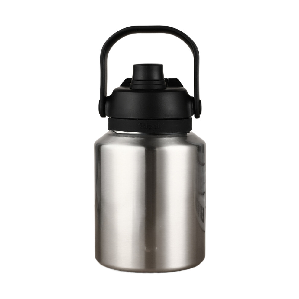 (Steel color) Portable Sports Water Bottle Durable Stainless Steel 316 Stainless-image-OPC-PMXGGHP-NEW