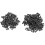Versatile 120Pcs Black Spinner Snaps for Efficient Fishing Tackle Swap 10