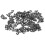Versatile 120Pcs Black Spinner Snaps for Efficient Fishing Tackle Swap 12