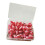 2 askar med hjärtformade häftstift, kontorsmaterial, rosa 1