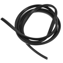 U-vormige raamafdichting, rubberen strip, zwart, geluidsisolerend, 1 stuk