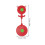 Practice targets for shooting range, 1 set 3