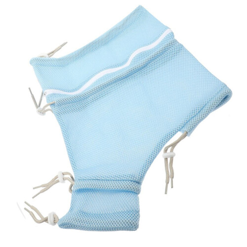 Verstellbare Katzenbürste, himmelblau, Netzgewebe, 1 Set 1