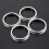Vibration Reduction Silver 4 2.9x2.9x0.5 inch 4