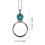 Vergrootglas hanger 8x leeshulpje voor kranten 3