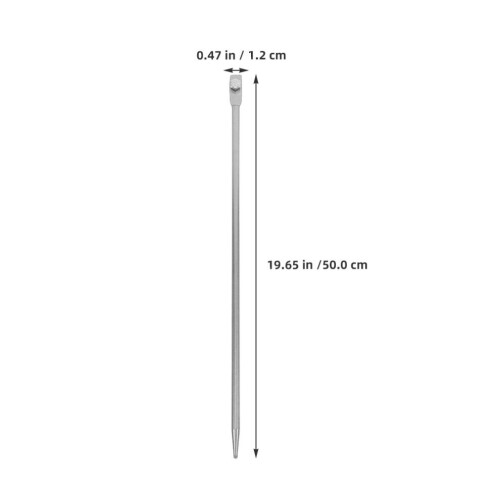 Galvanized grounding rod 19.65 inch with tip for generators 2