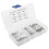 210Pcs M2 Stainless Steel Hex Socket Cap Head Screws Set, Assorted Sizes 8