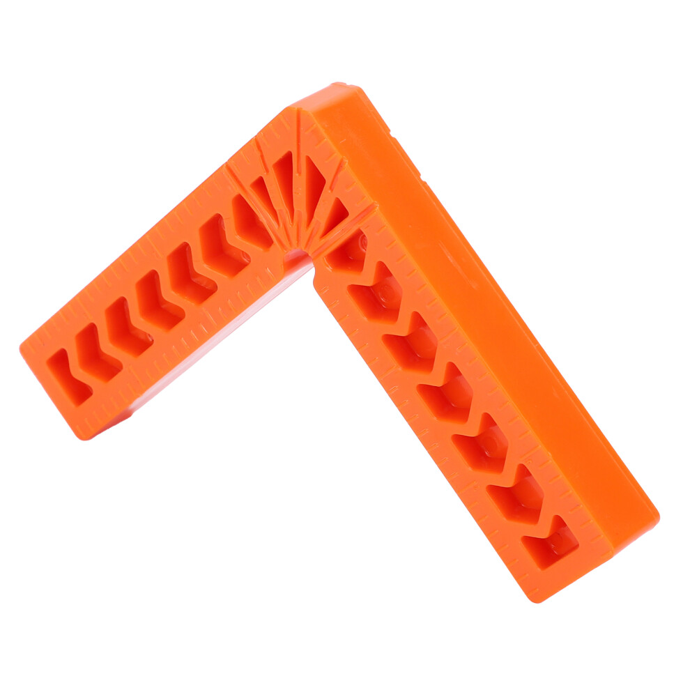 10Pcs 90 Right Angle Woodworking Positioner 4In, Plastic Ruler Holders 7641360286746
