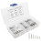 210Pcs M2 Stainless Steel Hex Socket Cap Head Screws Set, Assorted Sizes 12