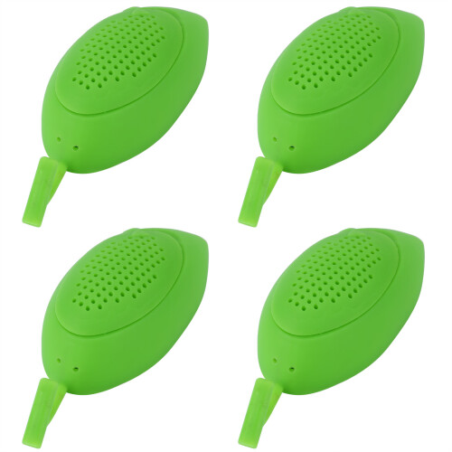4PCS Silikon Tee-Ei Blatt Tee Sieb für Brau Gerät 2