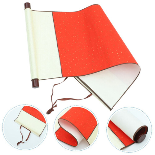 Wall Empty Roller for Home Decor Red 1 pc 2