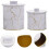 2 bread boxes for home use, cake boxes 4
