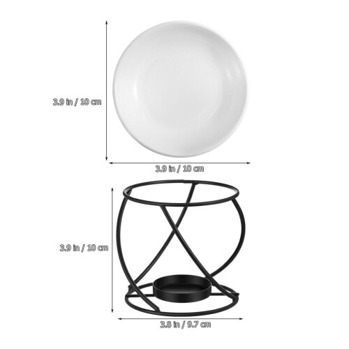 Duftölbrenner aus Metall für Teelichthalter, Duftdiffusoren, Geschenke 2