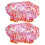 Gorro de ducha lavable Satén Multicolor 2 5
