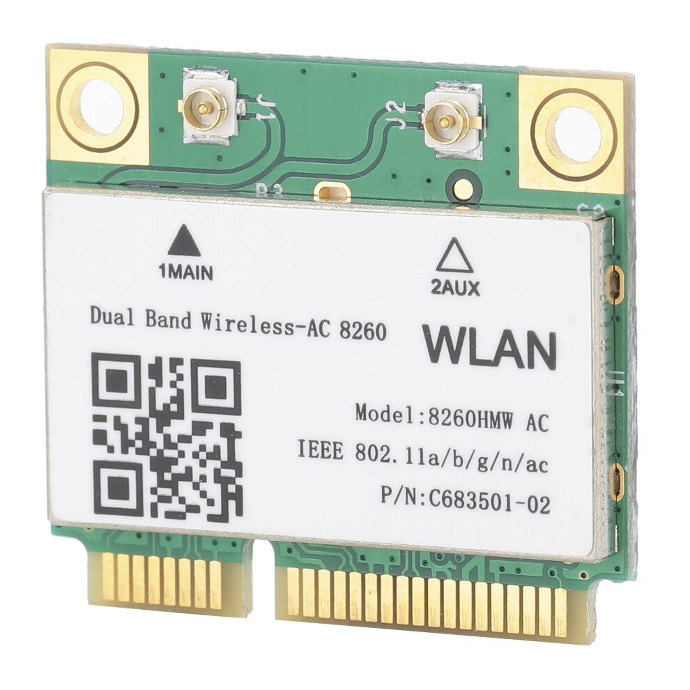 Gigabit Dualband Wireless Card 867Mbps Bluetooth 4.2 Mini Pci-E 8721360289233