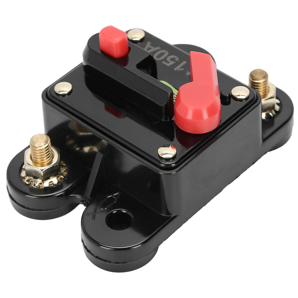 150A Dc Circuit Breaker Fuse Inverter 12-24V Manual Reset For Auto Boat Truck 8051360288975
