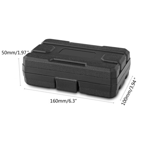 Impact Hex Driver Set with Storage for Case 6-Piece 14mm-24mm 2
