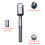 Electric Hammer Drill Bits Adapter Converter-      D 4