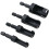 4Pcs Multifunctional Sturdy Wooden Plug Hole Cutter Bit Kit Cork 1