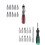 Multi Angle Ratchet Screwdriver with 10-Folding multi angle 2
