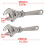 Professional Adjustable Ratchet Wrench for Conditioning-8 inch 3