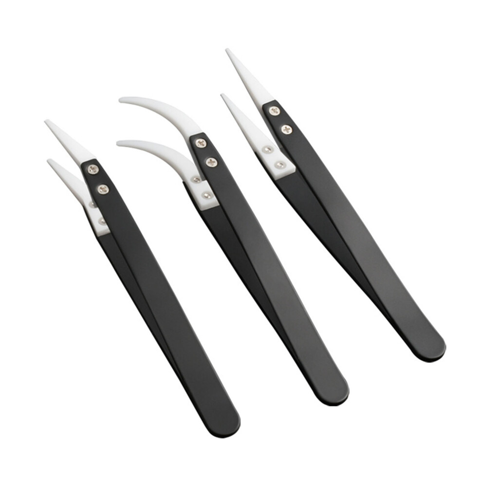 Non Conductive Tweezers Insulation Ceramic Reverse Tweezers 7696000261904