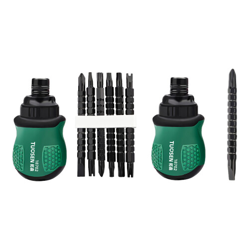 Dual for Head Ratchet Screwdriver Set Durable-   18788 1