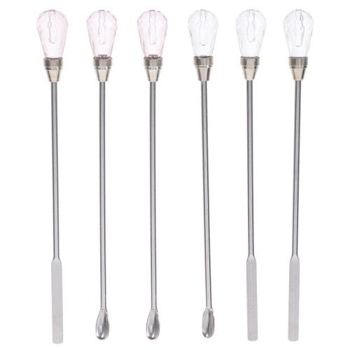 Wax Seal Spoons for Applying Stamps, 6 Assorted
