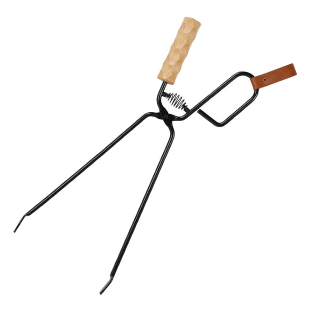 Fireplace Tongs Log Grabber Wood Fired Oven Tool Grill Fire Pit 7696000263175