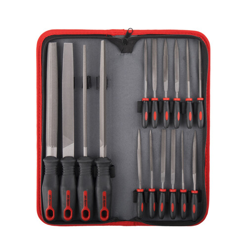 File Set with Carry for Case Flat Half Round Round for Triangle