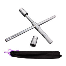 Heavy Duty Car Wheel Wrench Tyre Crucifix Wrench-Cloth bag