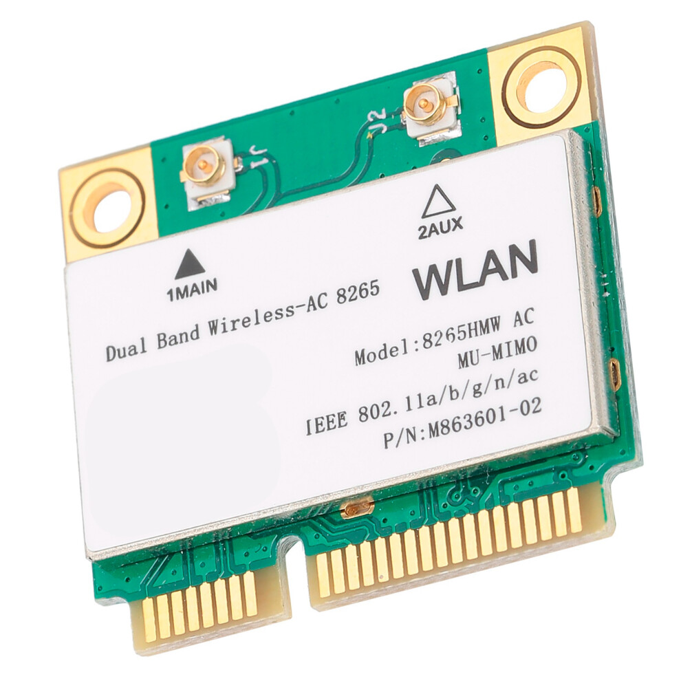 Wifi Pcie Card 2.4G/5Ghz 867Mbps Bluetooth 4.2 8265Hmw 5021360289435