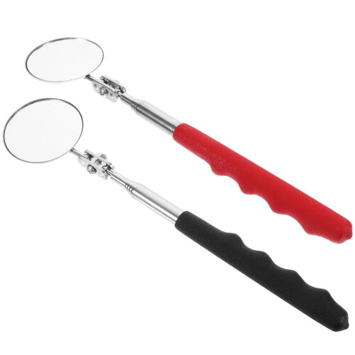 Welding Chassis Telescopic Inspection Mirror 2 pcs For Car